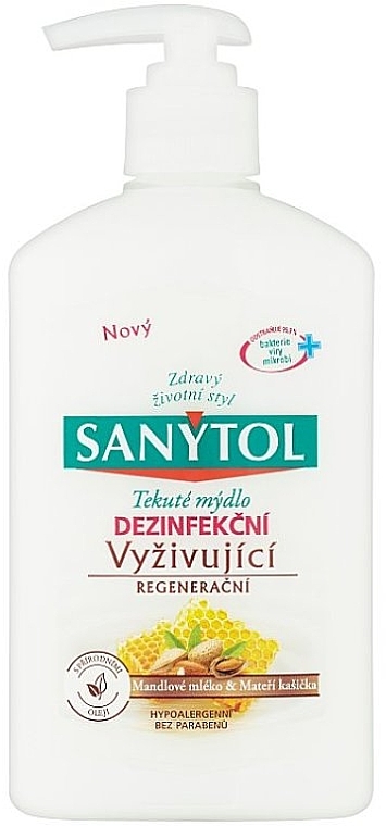 Liquid Soap "Nourishment" - Sanytol — photo N1