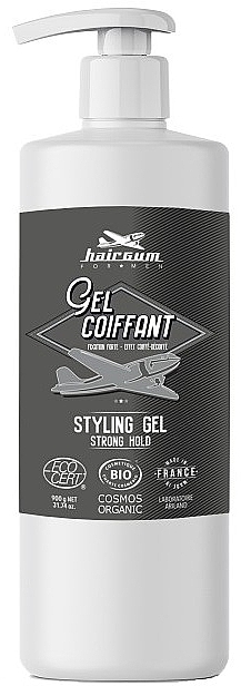 Hair Styling Gel - Hairgum For Men Styling Gel Strong Hold — photo N2