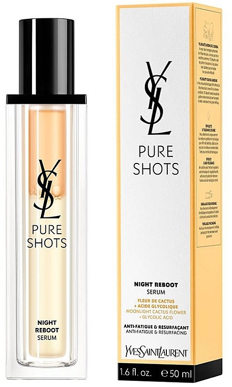 Night Face Serum - Yves Saint Laurent Pure Shots Night Reboot — photo N2