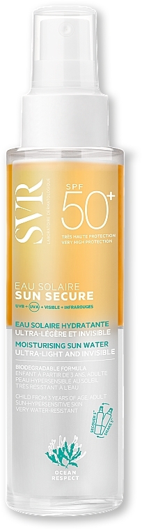 Sun Protection Water - SVR Sun Secure Eau Solaire Sun Protection Water SPF50+ — photo N2