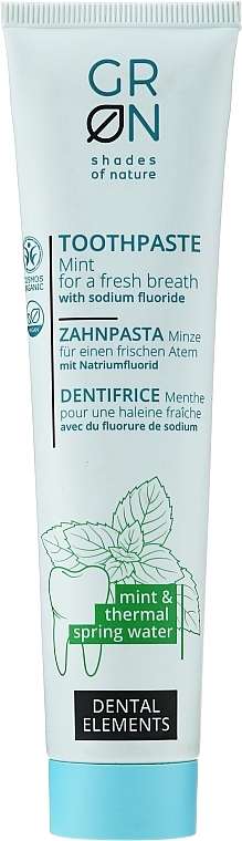 Toothpaste - GRN Mint Toothpaste with Thermal Water — photo N1