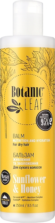 Nourishment & Hydration Balm for Dry Hair - Botanic Leaf — photo N1