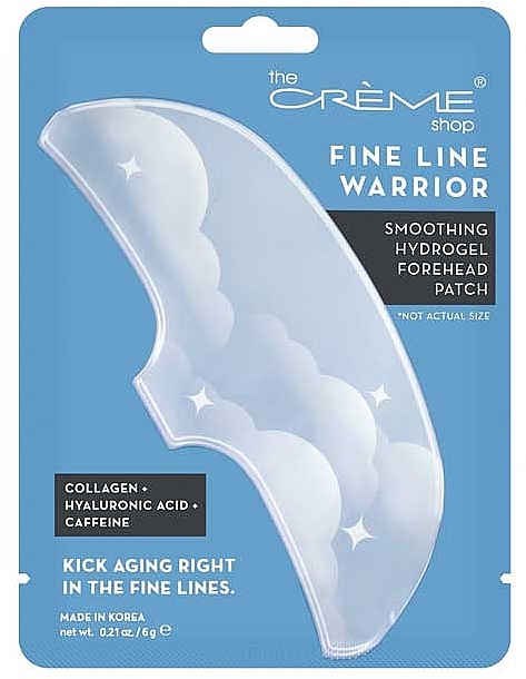 Mask - The Creme Shop Face Mask Fine Line Warrior Hydrogel — photo N1