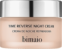 Fragrances, Perfumes, Cosmetics Revitalizing Night Face Cream - Bimaio Time Reverse Night Cream
