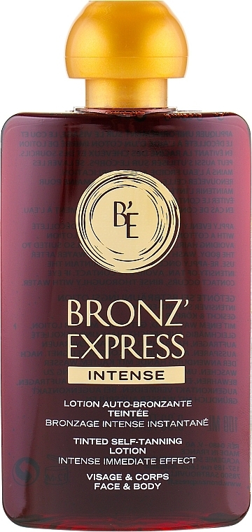 Intensive Auto-Tan Lotion for Face and Body - Academie Bronz’Express Intense Lotion — photo N2