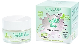 Fragrances, Perfumes, Cosmetics Moisturizing Face Cream 'Wild Bee' - Vollare