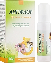 Angiflor Throat Spray. Propolis and Echinacea - Flory Spray — photo N1