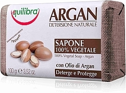 Fragrances, Perfumes, Cosmetics Soap "Argan" - Equilibra Argan Line Soap