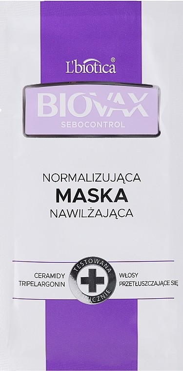 Normalizing Sebum-Regulating Scalp Mask - Biovax Sebocontrol Travel Size — photo N4