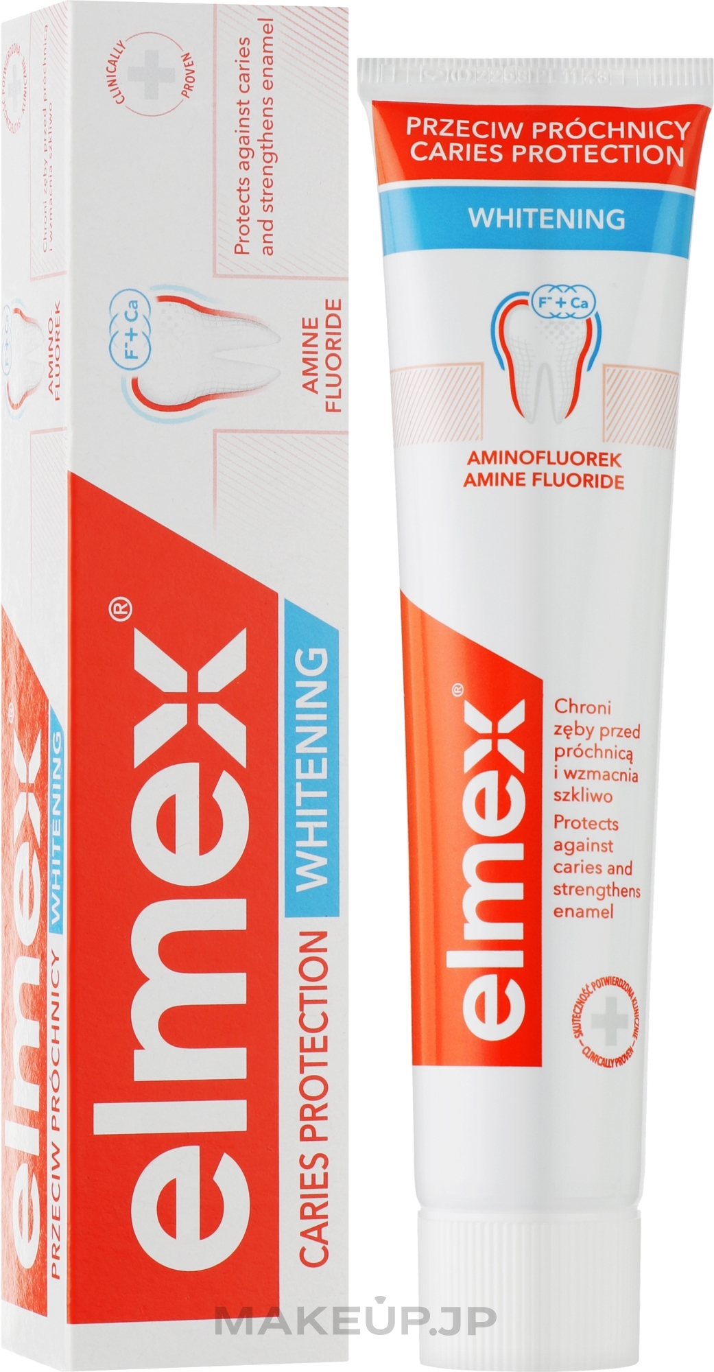 Toothpaste - Elmex Caries Protection Whitening Toothpaste — photo 75 ml