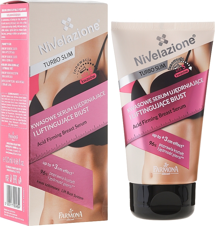 Firming Bust Serum - Farmona Nivelazione Turbo Slim — photo N1