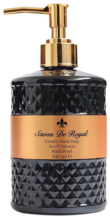 Liquid Hand Soap - Savon De Royal Luxury Hand Soap Black Pearl — photo N1
