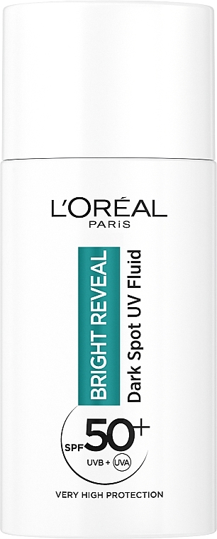 Sunscreen Face Fluid - L'Oreal Paris Bright Reveal Dark Spot UV Fluid SPF 50+ — photo N1