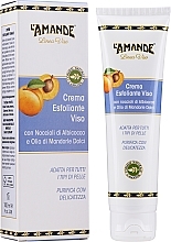 Fragrances, Perfumes, Cosmetics Exfoliating Face Cream - L'Amande Linea Viso Facial Exfoliating Cream