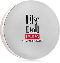 Bare Skin Effect Compact Face Powder - Pupa Like A Doll Compact Powder  — photo N2