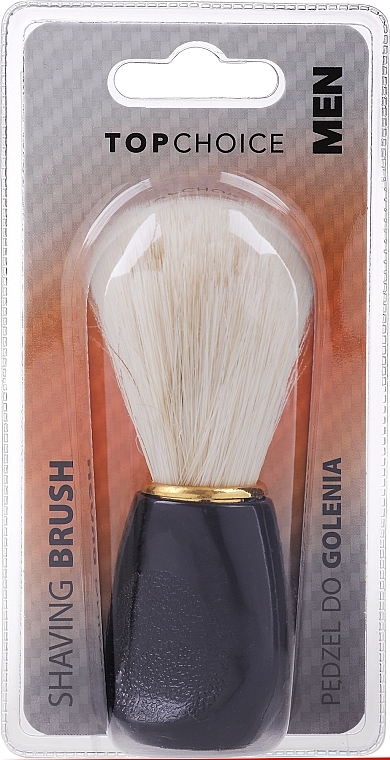Shaving Brush, 30338, black - Top Choice — photo N2