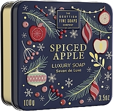 Fragrances, Perfumes, Cosmetics Soap in Metal Box - Scottish Fine Soaps Spiced Apple Luxury Soap