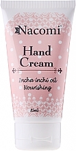 Fragrances, Perfumes, Cosmetics Hand Cream - Nacomi Hand Cream With Cold-Pressed Inca Inchi Oil