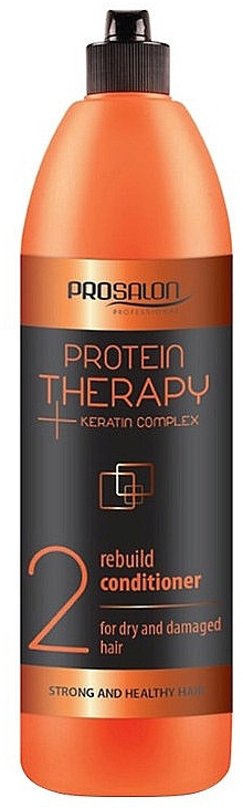 Repair Hair Conditioner - Prosalon Protein Therapy + Keratin Complex Rebuild Conditioner — photo N4