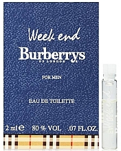 Fragrances, Perfumes, Cosmetics Burberry Weekend for men - Eau de Toilette (sample)