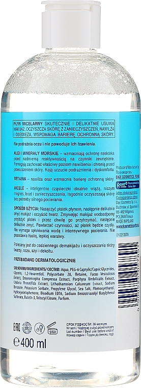 Micellar Face Fluid ‘Algae and Sea Minerals’ - Perfecta — photo N2