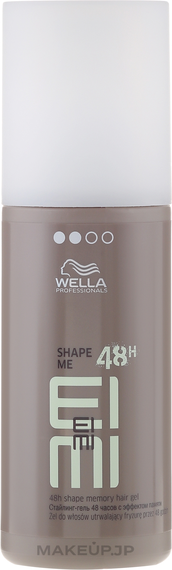 Hair Styling Gel with 48 Hours Memory Effect - Wella Professionals EIMI Styling Shape Me — photo 150 ml