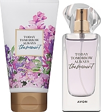 Fragrances, Perfumes, Cosmetics Avon Today Tomorrow Always The Moment - Set (edp 50 ml + b/cr 150 ml)