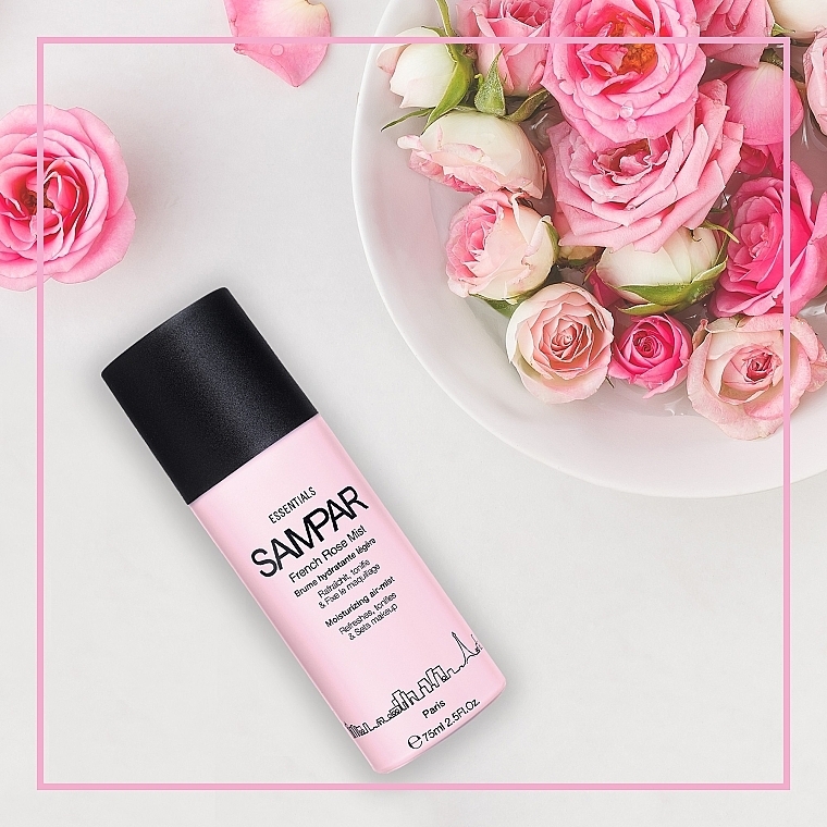 Refreshing Face & Body Mist - Sampar French Rose Mist — photo N7