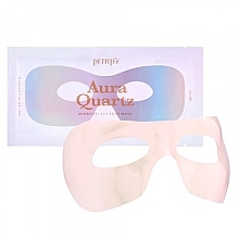 Pearl & Lavender Hydrogel Eye Mask - Petitfee&Koelf Aura Quartz Hydrogel Eye Zone Mask Iridescent Lavender — photo N2