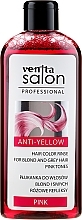 Blonde & Grey Hair Conditioner - Venita Salon Anty-Yellow Blond & Grey Hair Color Rinse Pink — photo N5