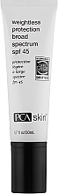 Facial Sunscreen SPF45 - PCA Skin Weightless Protection Broad Spectrum SPF 45 — photo N2