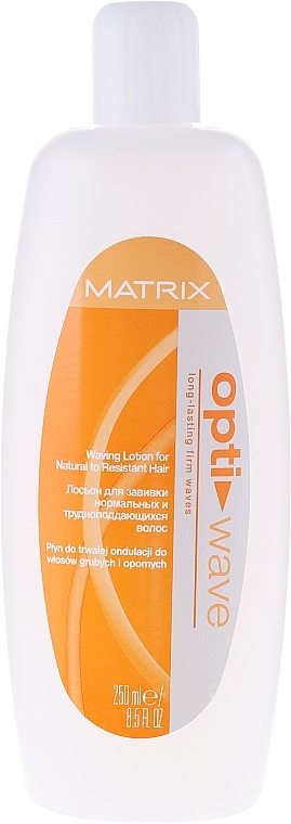 Hair Waving Lotion - Matrix Opti Wave Waving Lotion Natural to Resistant Hair — photo N2