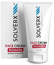 Fragrances, Perfumes, Cosmetics Face Cream - Solverx Rosacea Face Cream