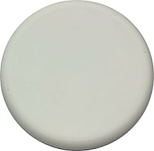 Round Soap Dish, diatomaceous earth, white - Yeye — photo N1