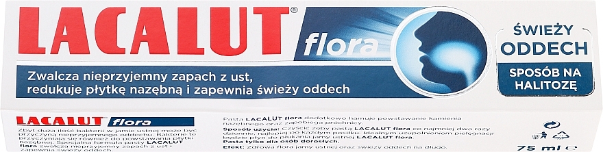 Toothpaste - Lacalut Flora Toothpaste — photo N1