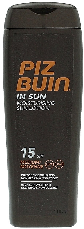 Moisturising Body Lotion - Piz Buin In Sun Moisturising Sun Lotion SPF15 — photo N5