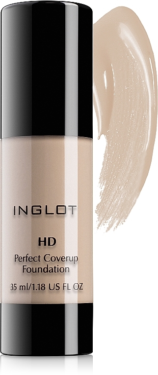 Foundation - Inglot Freedom System HD Perfect Coverup Foundation — photo N1