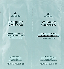 Fragrances, Perfumes, Cosmetics Set - Alterna My Hair My Canvas More To Love Bodifying Duo (shm/7.39ml + cond/7.39ml)