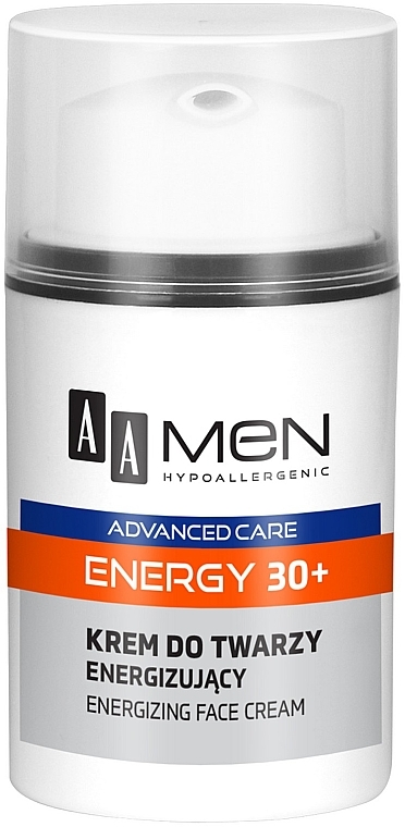 Face Cream - AA Men Advanced Care Energy 30+ Face Cream Energizing — photo N11