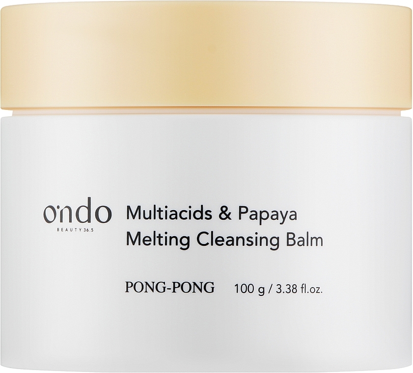 Makeup Remover Balm - Ondo Beauty 36.5 Multiacids & Papaya Melting Cleansing Balm — photo N3