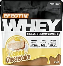 Fragrances, Perfumes, Cosmetics Lemon Cheesecake Whey Protein - Efectiv Nutrition Whey Protein Lemon Cheesecake