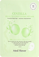 Fragrances, Perfumes, Cosmetics Centella Face Mask - Medi Flower Centella Special Treatment Bouncy Skin Mask