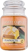 Fragrances, Perfumes, Cosmetics Scented Candle - Yankee Candle Pumpkin Pie Large