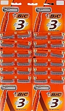 Fragrances, Perfumes, Cosmetics Men Razor 'Sensitive', 24pcs - Bic