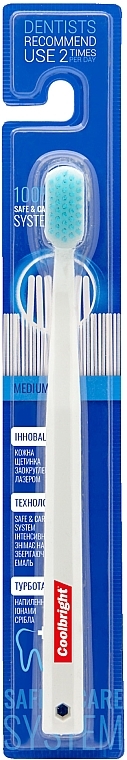 Toothbrush - Coolbright Save & Care Medium — photo N8