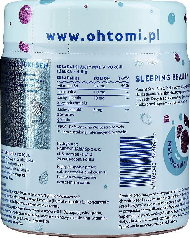 Sleep Improvement Dietary Supplement - Oh!Tomi Super Sleep — photo N2