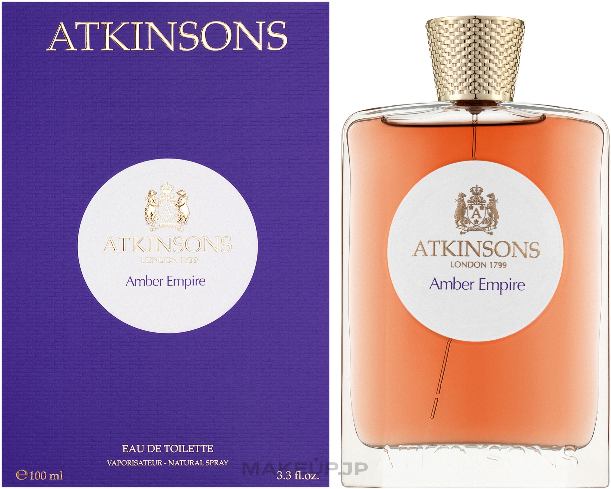 Atkinsons Amber Empire - Eau de Toilette — photo 100 ml