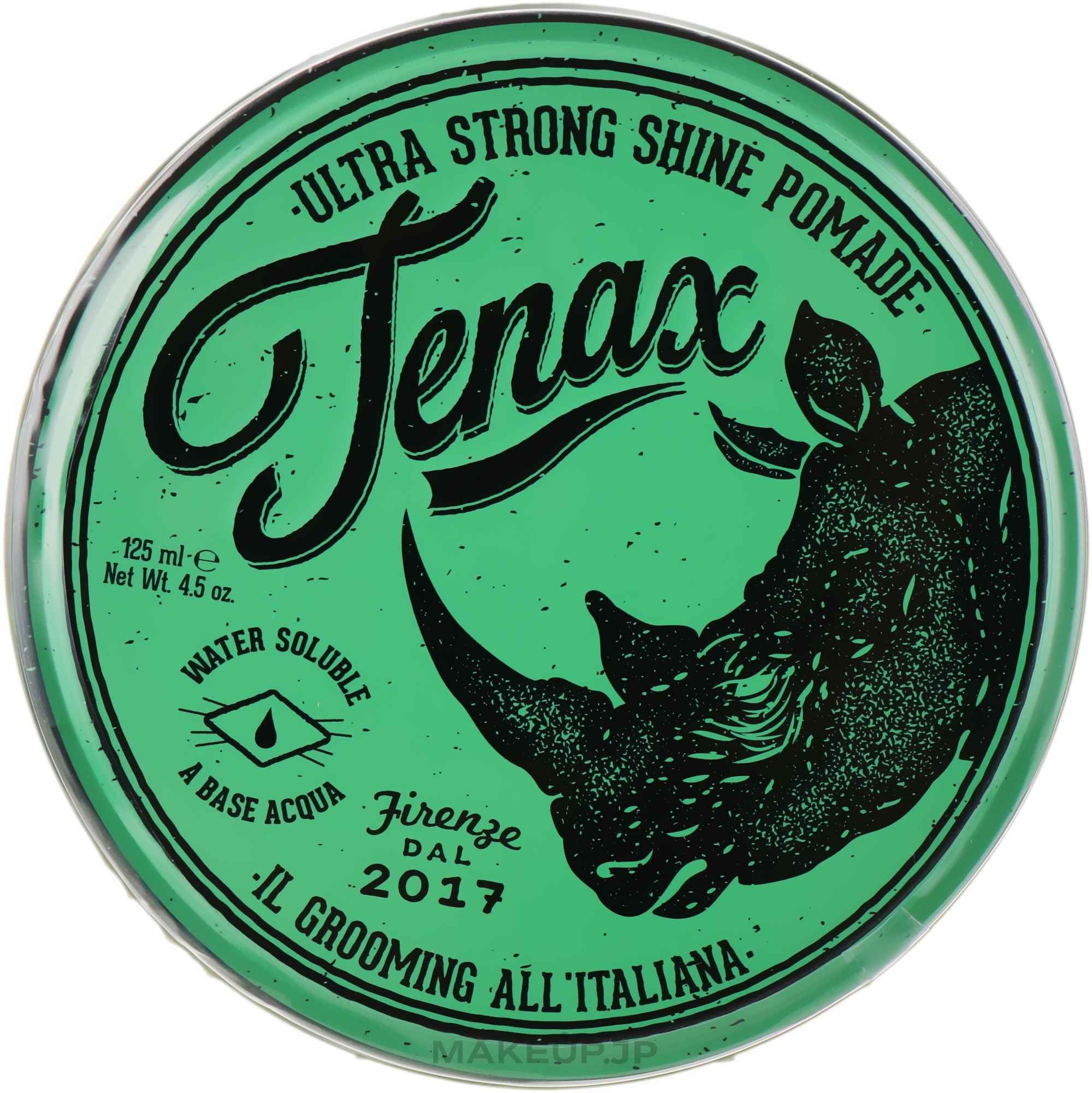 Extra Strong Hold Gloss Hair Pomade - Tenax Hair Pomade Extra Strong — photo 125 ml