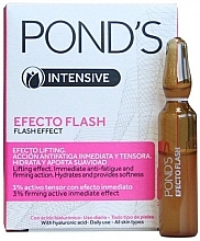 Fragrances, Perfumes, Cosmetics Anti-Fatigue Face Ampoules - Pond's Intensive Flash Effect