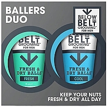 Fragrances, Perfumes, Cosmetics Set - Below The Belt Grooming Ballers Duo Gift Set (i/gel/75mlx2)